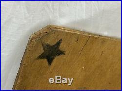 Rare Wooden Wood Antique Vintage William Fuld Ouija Board circa 1890s early 1900
