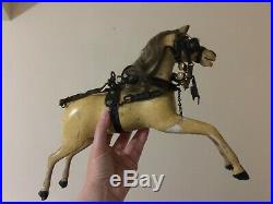 Rare and Early Georgian period Toy horses rocking horse antique toy collector