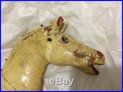 Rare and Early Georgian period Toy horses rocking horse antique toy collector