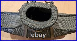Rare and Unusual Antique Wicker Fishing Creel Early 19th Century