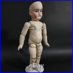Rare and early, articulating, doll body by Jumeau EJ. Circa 1876