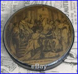 Rare antique Erotic French snuff box, monk and nun, early 19th century century
