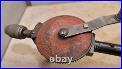 Rare antique Goodell Pratt No 677 multi speed hand drill collectible early tool