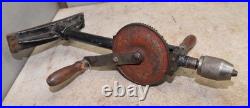 Rare antique Goodell Pratt No 677 multi speed hand drill collectible early tool
