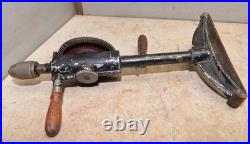 Rare antique Goodell Pratt No 677 multi speed hand drill collectible early tool