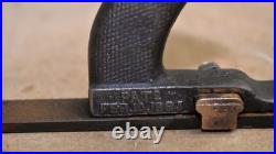 Rare antique Phelps Pat Feb 10 1885 file holder plane maker float early tool