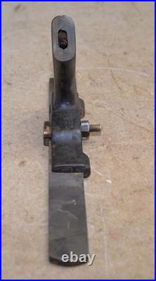 Rare antique Phelps Pat Feb 10 1885 file holder plane maker float early tool
