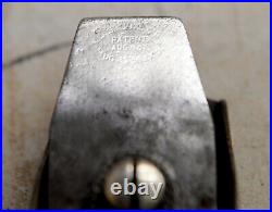 Rare antique block plane collectible L Bailey's patent 1858 1867 odd cap early Rare antique block plane collectible L Bailey's patent 1858 1867 odd cap early