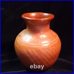 Rare antique earthenware vase pot Red Clay Primitive Early Folk Indigenous Rare antique earthenware vase pot Red Clay Primitive Early Folk Indigenous
