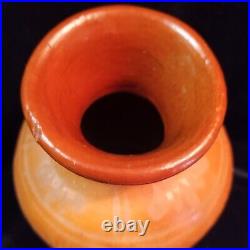 Rare antique earthenware vase pot Red Clay Primitive Early Folk Indigenous Rare antique earthenware vase pot Red Clay Primitive Early Folk Indigenous