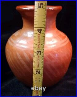 Rare antique earthenware vase pot Red Clay Primitive Early Folk Indigenous Rare antique earthenware vase pot Red Clay Primitive Early Folk Indigenous