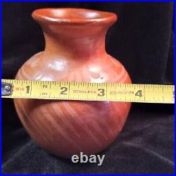 Rare antique earthenware vase pot Red Clay Primitive Early Folk Indigenous Rare antique earthenware vase pot Red Clay Primitive Early Folk Indigenous