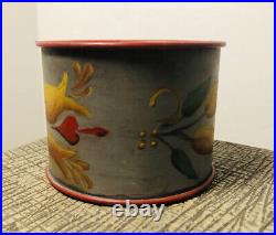 Rare antique metal Cup hand painted