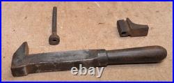 Rare antique odd hammer wrench adjustable early collectible vintage tool