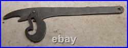 Rare antique self adjusting wrench marked early collectible mechanics tool