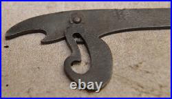 Rare antique self adjusting wrench marked early collectible mechanics tool