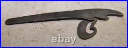 Rare antique self adjusting wrench marked early collectible mechanics tool