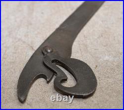 Rare antique self adjusting wrench marked early collectible mechanics tool