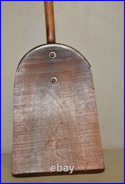 Rare antique wood shovel primitive baker flour tool collectible early patina