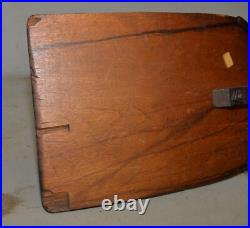 Rare antique wood shovel primitive baker flour tool collectible early patina