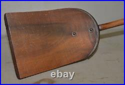Rare antique wood shovel primitive baker flour tool collectible early patina