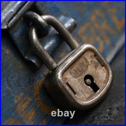 Rare early 20th century French tin metal soldier's family's donation box