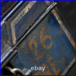 Rare early 20th century French tin metal soldier's family's donation box