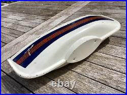 Rare early RNLI life boat Antique Tinplate Collection Box tin with key