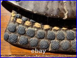 Rare early original Japanese samurai armour NODOWA gorget