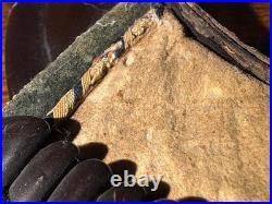 Rare early original Japanese samurai armour NODOWA gorget