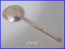 Rare late Commonwealth Period silver Puritan spoon maker TA London c1655