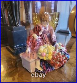 Royal Doulton Rare Colour Figurine The Original Flower Sellers Children Beautifu