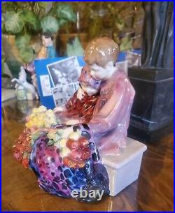 Royal Doulton Rare Colour Figurine The Original Flower Sellers Children Beautifu