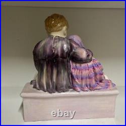 Royal doulton flowers sellers children hn 1206 rare colour way early