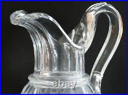 SUPERB RARE Antique Early 19th Century Large Glass Ewer / Jug Circa 1820s