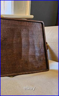 SUPERB RARE EARLY ROBERT MOUSEMAN THOMPSON TEA TRAY WITH 2 SIGNATURE MICE 1940's SUPERB RARE EARLY ROBERT MOUSEMAN THOMPSON TEA TRAY WITH 2 SIGNATURE MICE 1940's