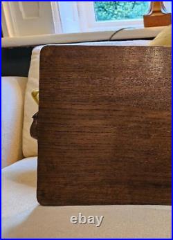 SUPERB RARE EARLY ROBERT MOUSEMAN THOMPSON TEA TRAY WITH 2 SIGNATURE MICE 1940's SUPERB RARE EARLY ROBERT MOUSEMAN THOMPSON TEA TRAY WITH 2 SIGNATURE MICE 1940's