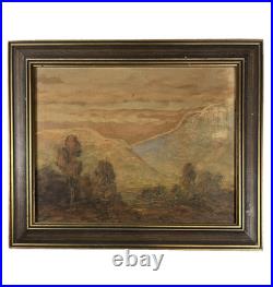 Samuel Bering Antique Early Rare Listed California San Diego Landscape Painting