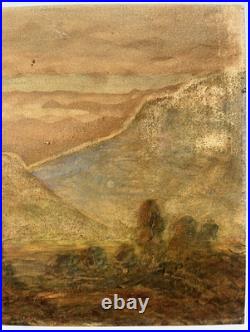 Samuel Bering Antique Early Rare Listed California San Diego Landscape Painting