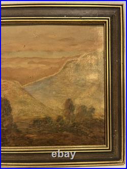 Samuel Bering Antique Early Rare Listed California San Diego Landscape Painting