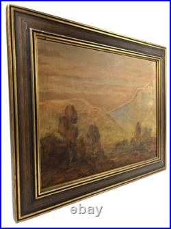 Samuel Bering Antique Early Rare Listed California San Diego Landscape Painting