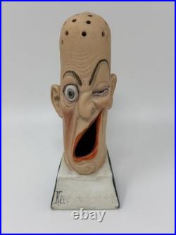 Schafer & Vater Grotesque Smoking Ashtray Match Holder Rare Antique Early German