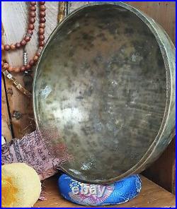 Singing Bowl Tibetan Antique Jambati early 20th century Rare Quality E