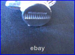 Solid Silver Very Rare Novelty Punch Vesta Case Amazing Dated Early 1940s