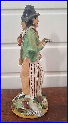 Staffordshire figure antique Early rare Water and Gin figurine circa 1865