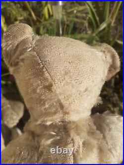 Steiff Antique Rare Boot Button Eyes German teddy bear Long Nose early 1900s Steiff Antique Rare Boot Button Eyes German teddy bear Long Nose early 1900s