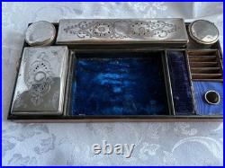 Superb Early Victorian Coromandel Vanity, Sewing Box, Rare Combination, + Conten