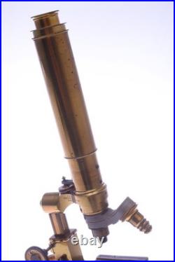 Swift Antique Microscope Folding, Travel, Portablerare, Early Model C. 1877