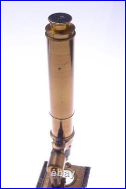 Swift Antique Microscope Folding, Travel, Portablerare, Early Model C. 1877