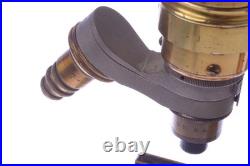 Swift Antique Microscope Folding, Travel, Portablerare, Early Model C. 1877